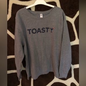 A night in with a ‘Toasty’ crew neck